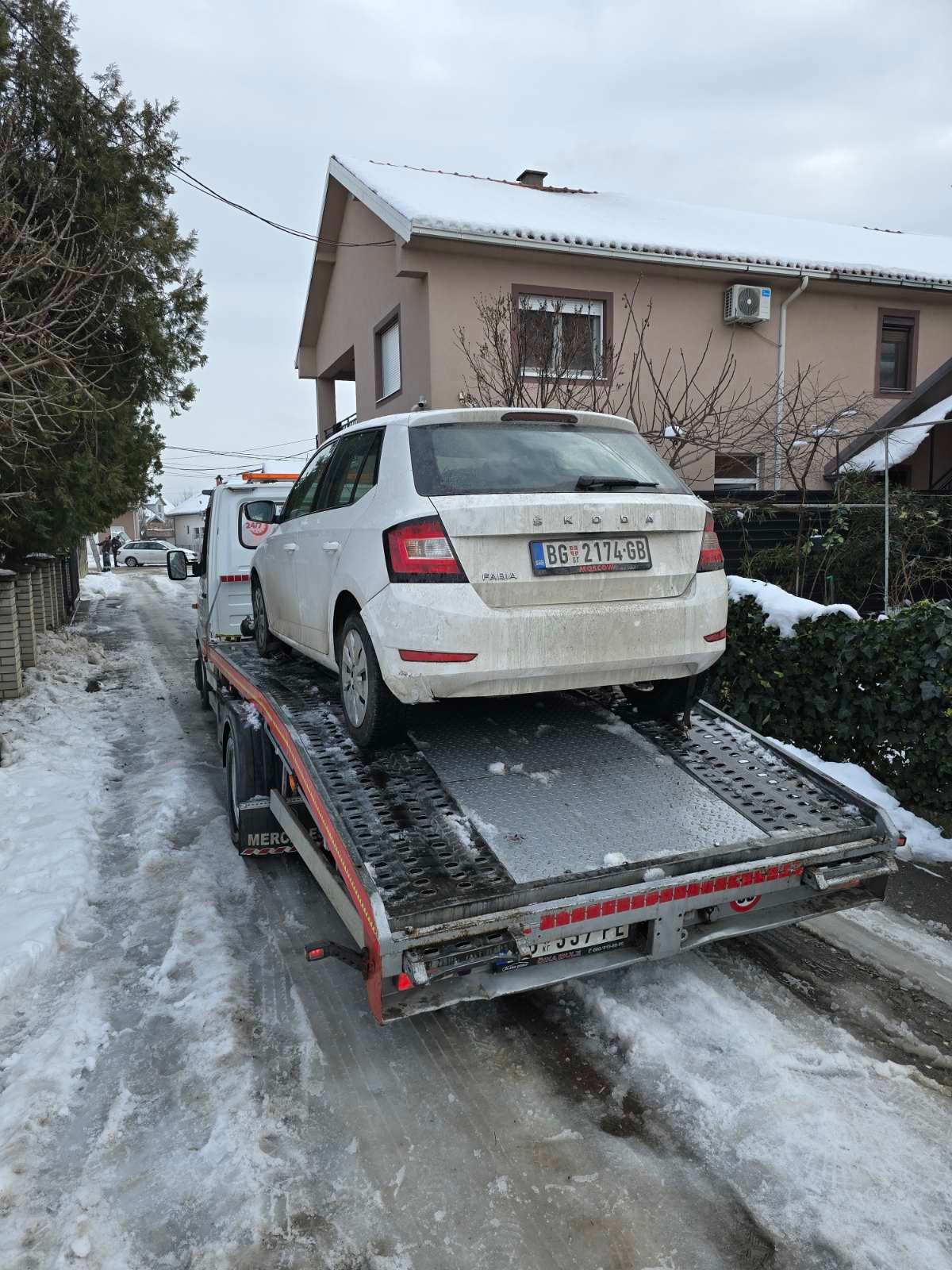 Šlep vozilo Vlada - prevoz kombija