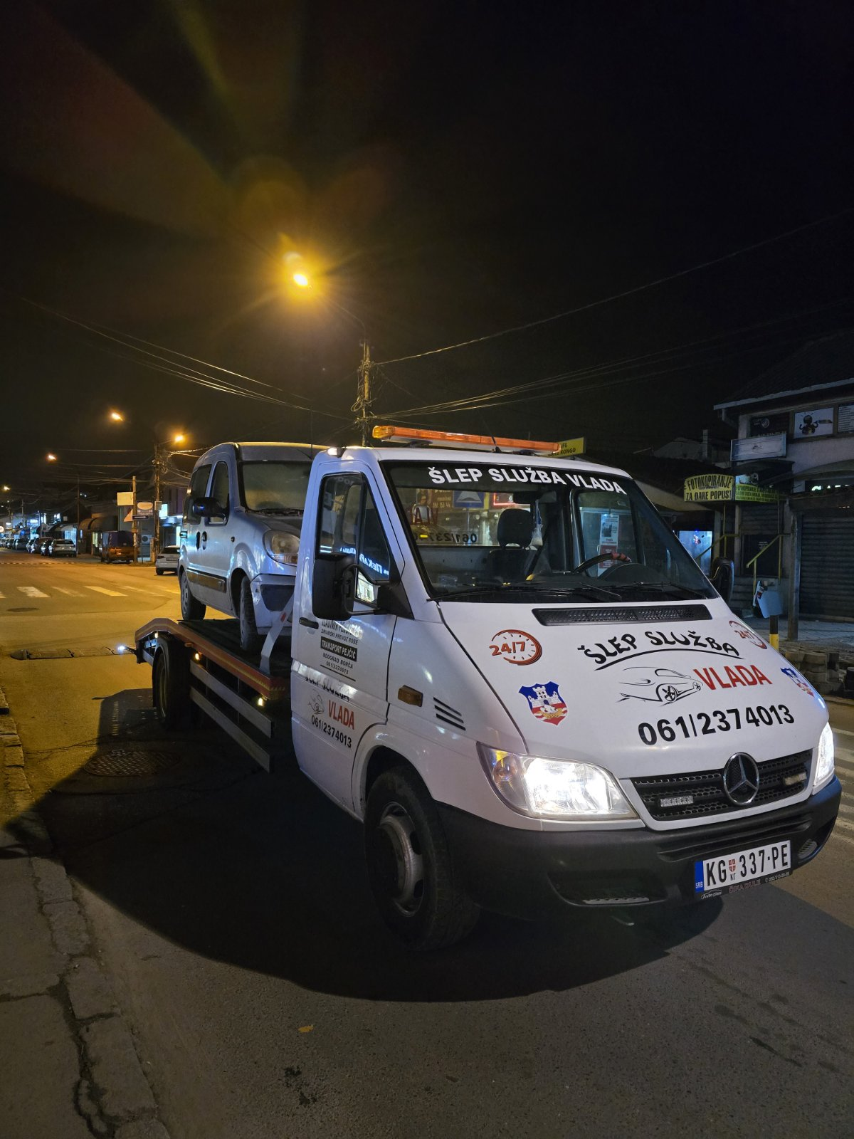 Šlep vozilo Vlada - pomoć na putu Beograd